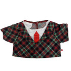 Build A Bear Plaid Holiday Suit Outfit 2 Piece Teddy Christmas Clothes Brand New
