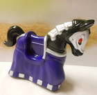 Fisher Price Horse Imaginext Castle Eagle Talon Purple Rolling Jousting 2000