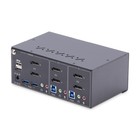2port Dual Monitor Kvm Switch