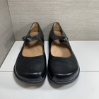 Dansko Mary Jane Shoes Black Leather Womens Sz Us 9 Eu 40