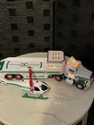  Vtg Hess 1995 Truck With Helicopter Collectible Read Info 