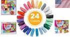 Versatile Mini Modeling Clay Set - 24 Bright Colors For Imagination And Fun
