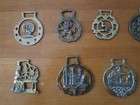 Vintage Lot Of 27 English British  Horse Brass Medallions