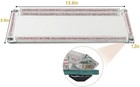 Crystal Glass Tray  Mirror Vanity Tray  Golden Decor Tray For Dresser  Jewelr   