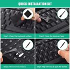 2 Pack Universal Korean Keyboard Alphabet Stickers For Pc Computer Laptop