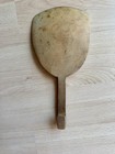 Antique Primitive Wood Butter Paddle 10  Scoop Farmhouse Vintage Hand Carved