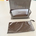 Dita Authentic Eyeglasses Box Case W  Pouch   Pamphlet 7 25 x2 25 x2 75 