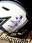 Dak Prescott Autographed Full Size Eclipse Helmet Authentic Dallas Cowboys
