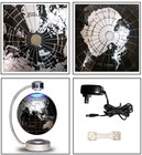 Magnetic Levitation Floating Globe 8   Levitation Rotating Illuminated World    