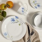 Tabletops Gallery 16 Piece Delicate Floral Dinnerware Set Dinnerware Set For 4