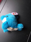  very Rare  Vintage Puffkins Dolphin Splash Plush Toy - Tag Shows Shelfwear