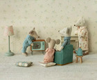 Maileg Grandma And Grandpa Mice In Cigarbox New