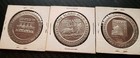 3 Las Vegas Game Tokens Bu Like Condition  Materials Unknow See Pics