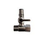 Feed Water Adapter 3 8 x3 8 x1 4 Od Tee Ball Valve Stainless Steel For Ro System