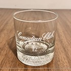 Canadian Club Whiskey Glass Classic Rocks Low Ball Aged 12 Years  Pick Your Qty