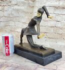 Figurine Sale A Cold Painted And Patinated Bronze And Like Figure Artwork
