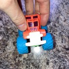 Vintage 90s Yct Tropical Fun Semi Friction Powered Monster Truck Rainbow Toy Htf