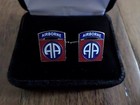 U s Military Army 82nd Airborne Cufflinks With Jewelry Box 1 Set Cuff Links