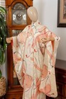 Dear Vanilla Japanese Furisode Silk Kimono Women s Authentic Japan Made Vintage