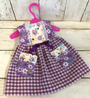 18 Inch Doll Clothes - Handmade Dress To Fit American Girl Type Dolls