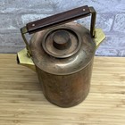Vintage Copper Brass Made In Denmark Teapot   Copper Decor   Grubert 64 46