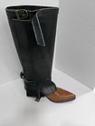 Gaston Mercier Riding Chap Brown And Black Set
