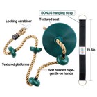 Climbing Rope Platforms Disc Swing Seat Set Playground Accessories Hanging Toys
