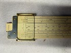 K e Keuffel   Esser 4080-3 Log Log Duplex Decitrig Slide Rule W  Leather Case