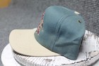 Vintage Anheuser-busch Hat Cap Mens Blue Classic Beer Snapback Trucker Usa Made