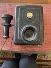 Western Electric Bell System Black Rotary Wall Phone