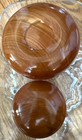 Artisan Turned Wooden Bowl With Fitted Lid 5 5 In Figured Grain Trinket Decor