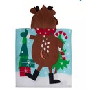 Robert Stanley Children   s Christmas Reindeer Hooded Bath Towel 23 5 In X 47 In
