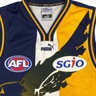 Vintage Early 2000s West Coast Eagles Puma Football Jumper Guernsey Size L