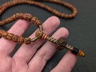 Rudraksha Mala Necklace 108 Prayer Beads  Natural Genuine Nepal Rudraksha Seed 
