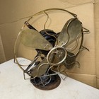 Antique Westinghouse Electric Fan 4 Brass Blade Early Alternating Current Parts