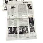 Night Of The Living Dead Promotional Sheet