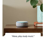 New Amazon Echo Dot  clock Version  - Alexa Smart Speaker With Led Clock - White
