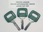  3  Volvo Keys Loader   Articulated Haul Truck  Heavy Equipment Keys  11039228 