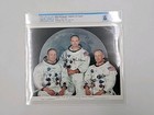 Vintage Apollo 11 Cag Authenticated Crew Picture With Autopen Signed Autographs
