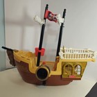 1994 Fisher Price Great Adventures Pirate Ship W  Accessories