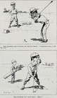 Germ Theory Cartoon Microscope Science Humor Golf 1901 Harper s Print