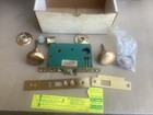 Vintage Mortise Door Lock Set Brass Door Knobs