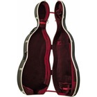 Bellafina Abs Cello Case With Wheels 3 4 Size