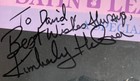 Playboy Supplement 1983 Signed By Kimberly Hefner -satin Leather   Lace