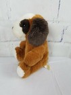 Dan Dee St  Bernard Puppy Collector s Choice Plush Dog Stuffed Animal 11 t Brown