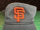 Vintage San Francisco Sf Giants Visor Nike Team Child Black Mlb Y2k Grey Tag