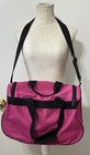 Adidas Diablo Small Duffel Bag W  Strap Intense Hot Pink black  One Size Great