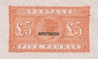5 Pounds 1882 Bulk 8 Different Blocks Stamp Great Britain Reproduction Lot N  3