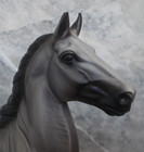 10  1988 Hartland Charcoal Gray Saddlebred From 11  Series Tenite Nice 