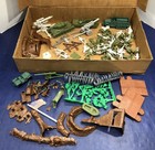 World War Ii Battleground Marx Toy Play Set In Box Vintage 1978 Ww2